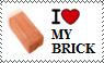 i love my brick